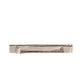 Silver Tone Brass Logo Branded Tie Clip Bar