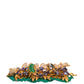 Gold Brass Crystals Hair Stick Comb