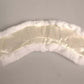 White Fur Shoulder Collar Wrap Shawl Scarf