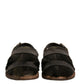 Green Gazelle Hair Leather Flats Sandals Shoes