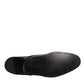 Multicolor Peacock Patent Leather Derby Men Dress Shoes