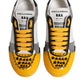 Multicolor Leather DNA Low Top Sneakers Shoes