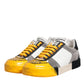 Multicolor Leather DNA Low Top Sneakers Shoes
