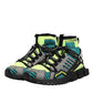 Multicolor Sorrento Logo Sneakers Socks Shoes