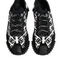 Black Logo Nylon Low Top NS1 Sneakers Shoes