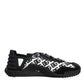 Black Logo Nylon Low Top NS1 Sneakers Shoes