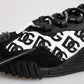 Black Logo Nylon Low Top NS1 Sneakers Shoes