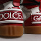 Multicolor Leather High Top Sneakers Shoes