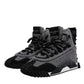 Gray Black NS1 High Top Boots Sneakers Shoes