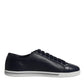 Blue Low Top Men Saint Tropez Sneakers Shoes
