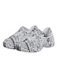 White Black Graffiti Daymaster Sneakers Shoes