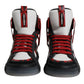 Multicolor Leather High Top Sneakers Shoes