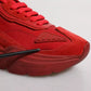 Red Leather Daymaster Low Top Sneakers Shoes