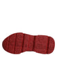 Red Leather Daymaster Low Top Sneakers Shoes