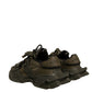 Military Green Space Low Top Sneakers Shoes