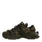 Military Green Space Low Top Sneakers Shoes