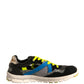 Multicolor Suede Low Top Sneakers Shoes