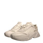 White Daymaster Leather Low Top Sneakers Shoes