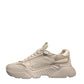 White Daymaster Leather Low Top Sneakers Shoes