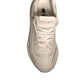 White Daymaster Leather Low Top Sneakers Shoes