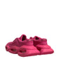 Pink Wave Low Top Lace Up Men Sneakers Shoes