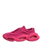 Pink Wave Low Top Lace Up Men Sneakers Shoes