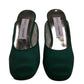 Green Suede Leather High Heel Pumps Shoes