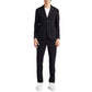 Blue Nylon Men Suit