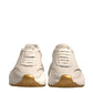 White Gold Daymaster Low Top Sneakers Shoes
