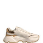 White Gold Daymaster Low Top Sneakers Shoes