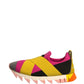 Multicolor Neoprene Elastic Ibiza Sneakers Shoes
