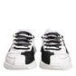 White Black NS1 Low Top Sneakers Shoes