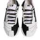 White Black NS1 Low Top Sneakers Shoes