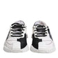 White Black NS1 Low Top Sneakers Shoes