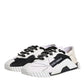 White Black NS1 Low Top Sneakers Shoes