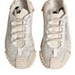 White Lace NS1 Low Top Sneaker Sports Shoes