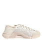 White Lace NS1 Low Top Sneaker Sports Shoes