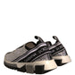 Silver Rhinestones Sorrento Sneakers Shoes