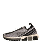 Silver Rhinestones Sorrento Sneakers Shoes