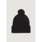 Black Alpaca Leather Caps Baseball Hat
