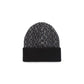 Black Alpaca Leather Caps Baseball Hat
