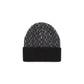 Black Alpaca Leather Caps Baseball Hat