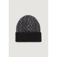 Black Alpaca Leather Caps Baseball Hat