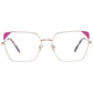 Rose Gold Women Glasses Frame