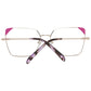 Rose Gold Women Glasses Frame