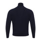 Blue Cashmere Turtleneck