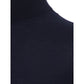 Blue Cashmere Turtleneck