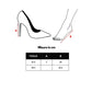 Black Snake Skin  Platform Sandals