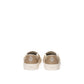 Beige Leather Slip-On Loafers