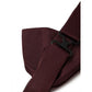 Burgundy Silk Bowtie